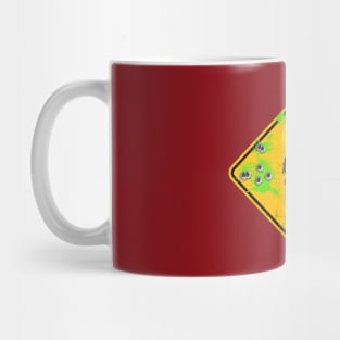 Caution: Zombie Crossing Mug